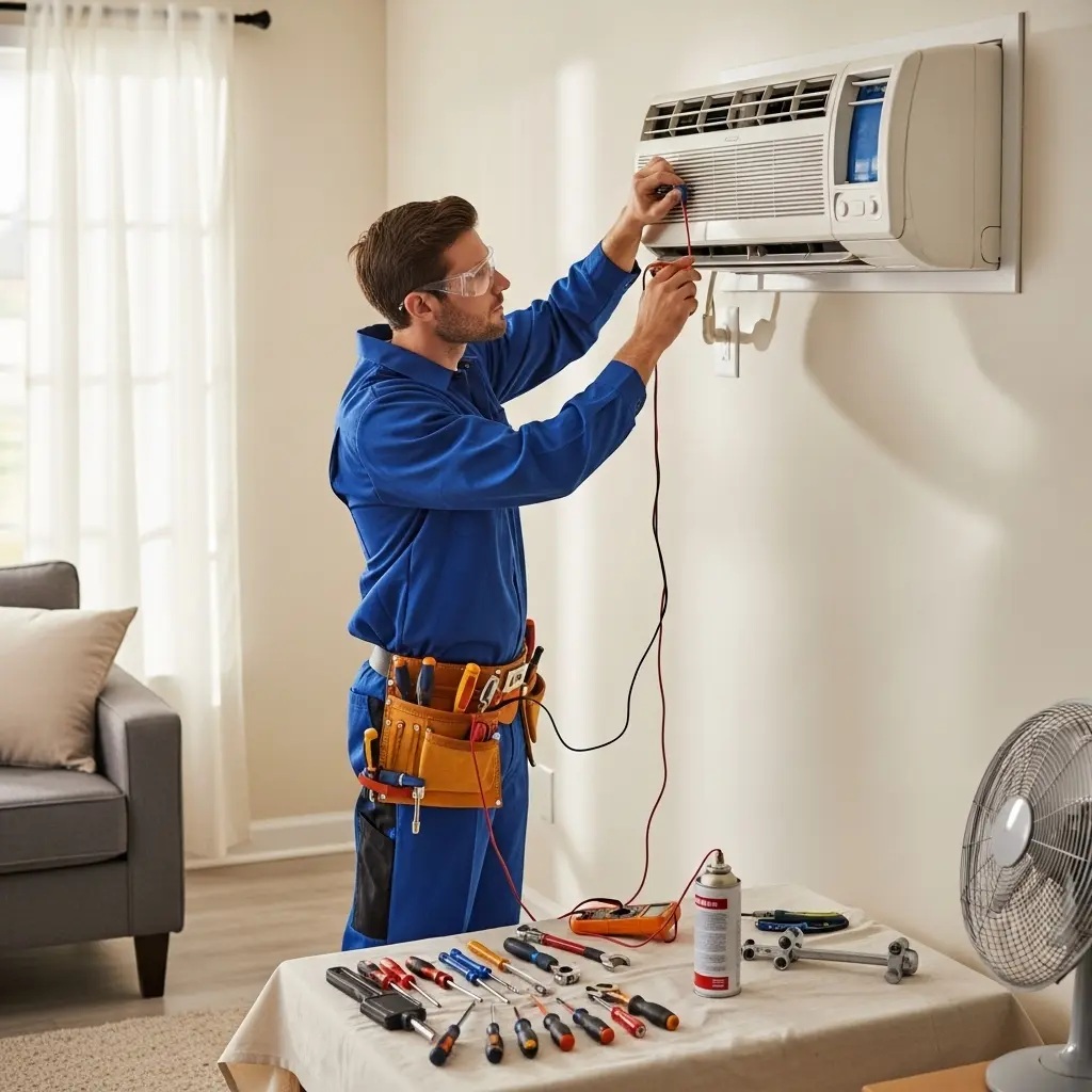 Bayrampaşa Baykan Baykan klima gaz dolumu ve bakım – Enerji verimliliği artırıldı. - Teknik servis örneği